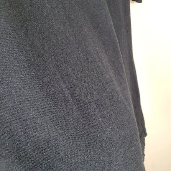 J. Jill Size XS Cotton Cashmere Lightweight Soft 3/4 Sleeve Knit Cardigan Black - Picture 8 of 11